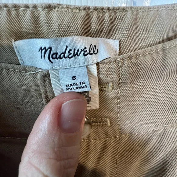 Madewell Wide Leg Pant Chinos pleated oversized - Picture 3 of 8